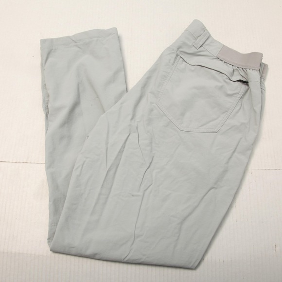 Simms Other - Simms Pants Mens 38x31 Gray Nylon Chino Elastic Waist Quick Dry Travel Fishing